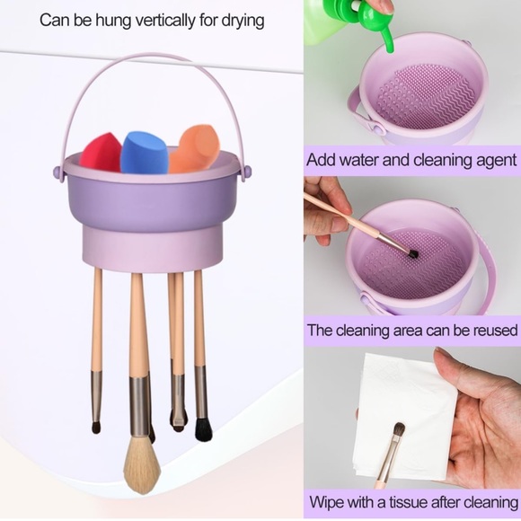 🟥🟥Makup cleaner and brush holders - Picture 2 of 7
